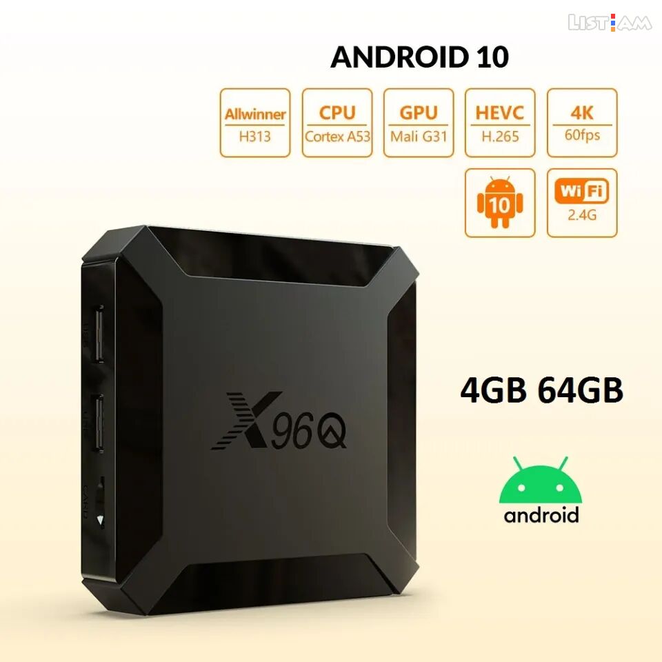 SMART TV X96Q 4Gb