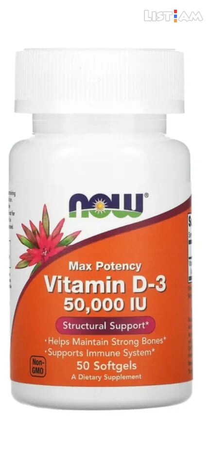 Now, vitamin D3,