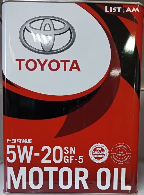 Toyota 5w20 4l