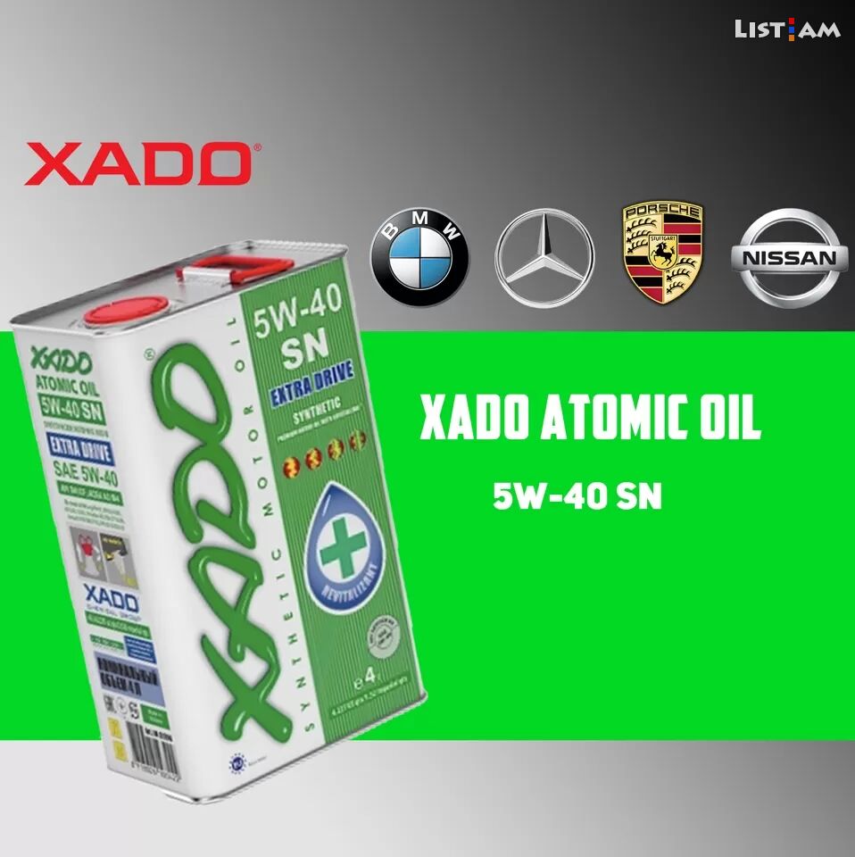 Xado atomic oil 5w40