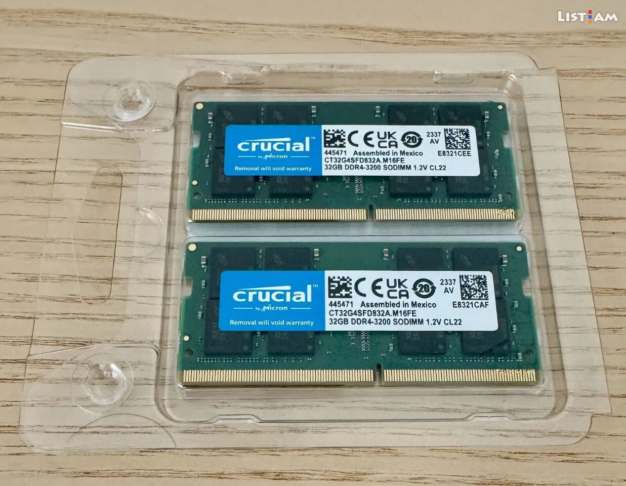 Crucial 64GB DDR4