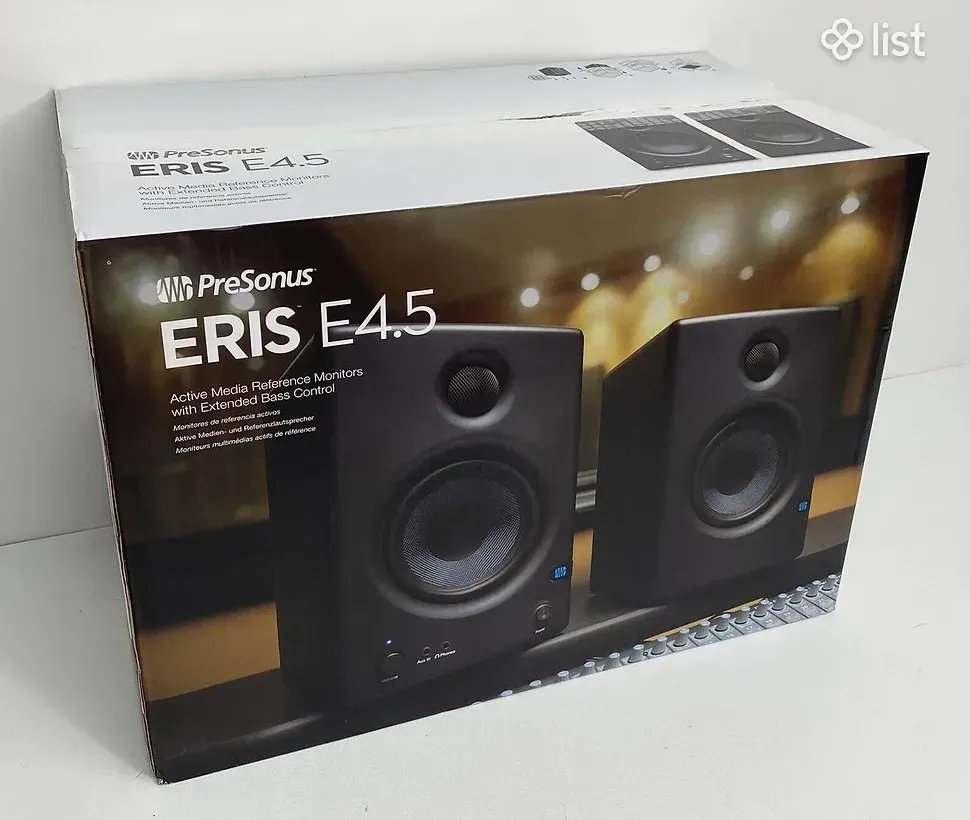 PreSonus ERIS E4.5 Active Media Reference Monitors (pair