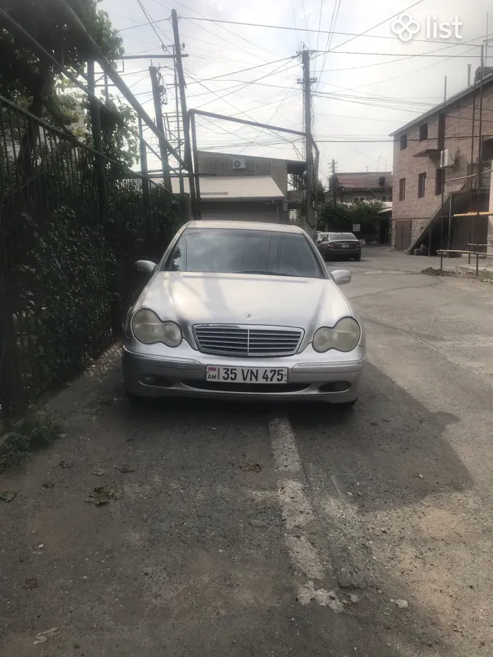 Mercedes-Benz C-Class, 2.4 լ, 2002 թ., գազ - Ավտոմեքենաներ - List.am