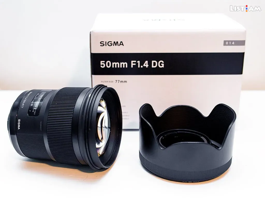 Sigma art 50mm f1.4 ef canon - Фото и видео аксессуары - List.am