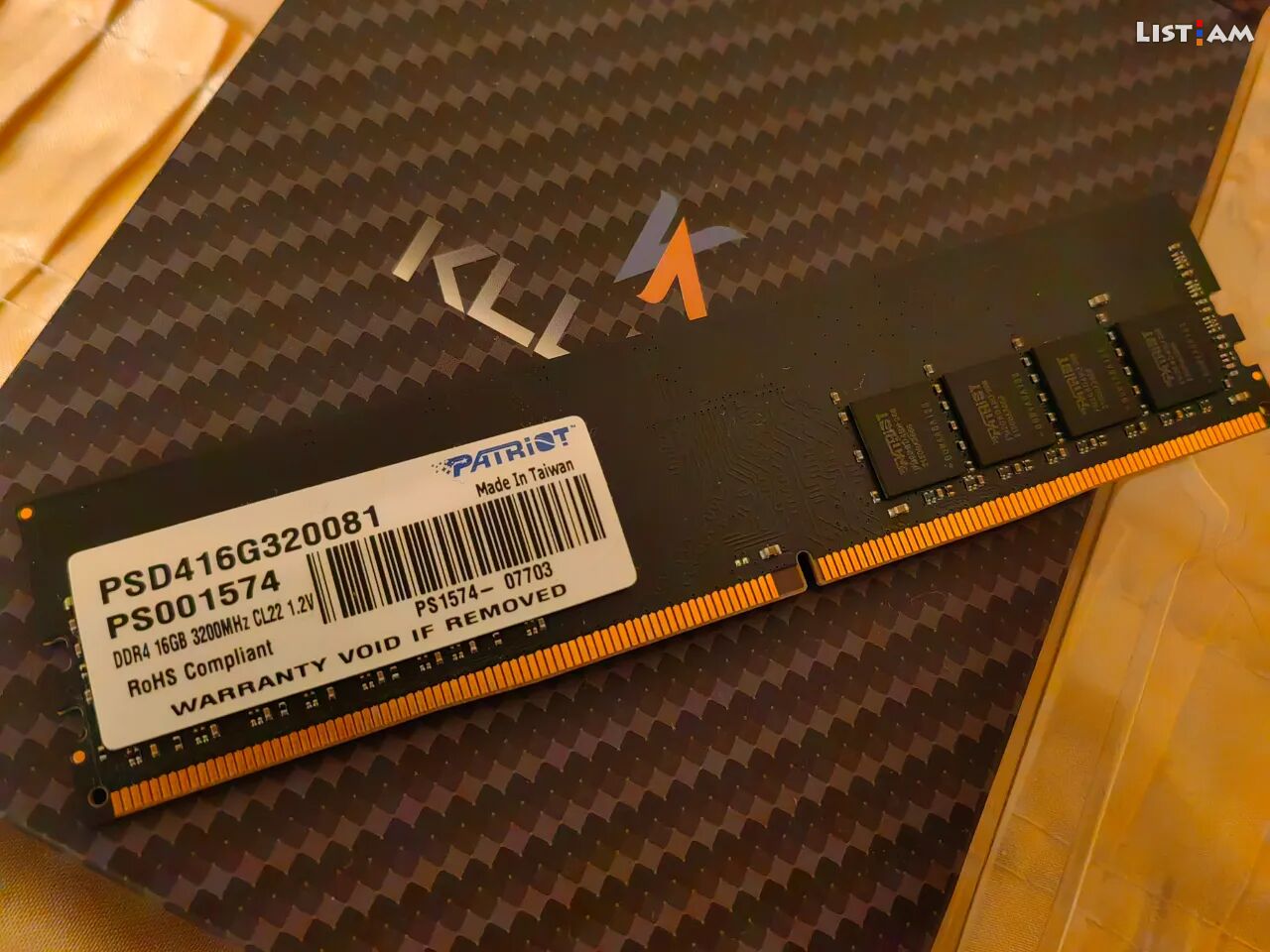 Ram 16Gb DDR4