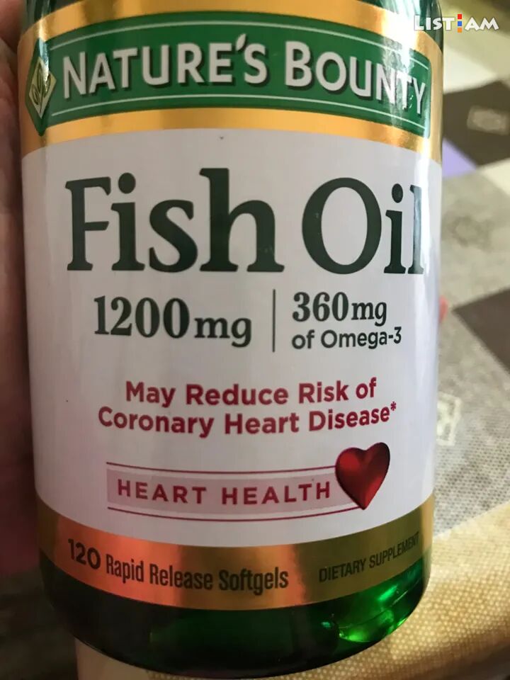 Fish oil, 1200mg/360