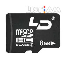 Micro Sd 8gb chip +