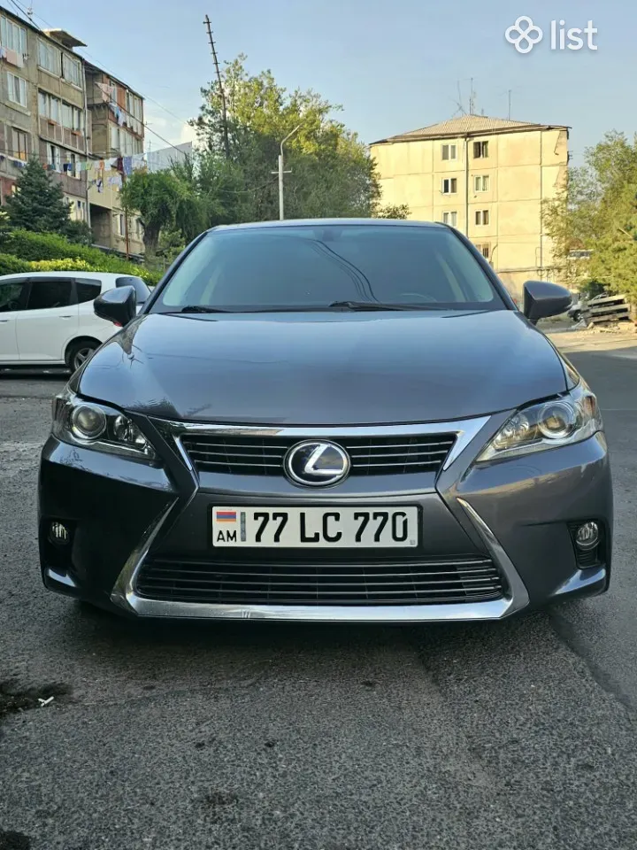 Lexus CT հետչբեք, 1.8 լ, հիբրիդ, 2016 թ. - Ավտոմեքենաներ - List.am