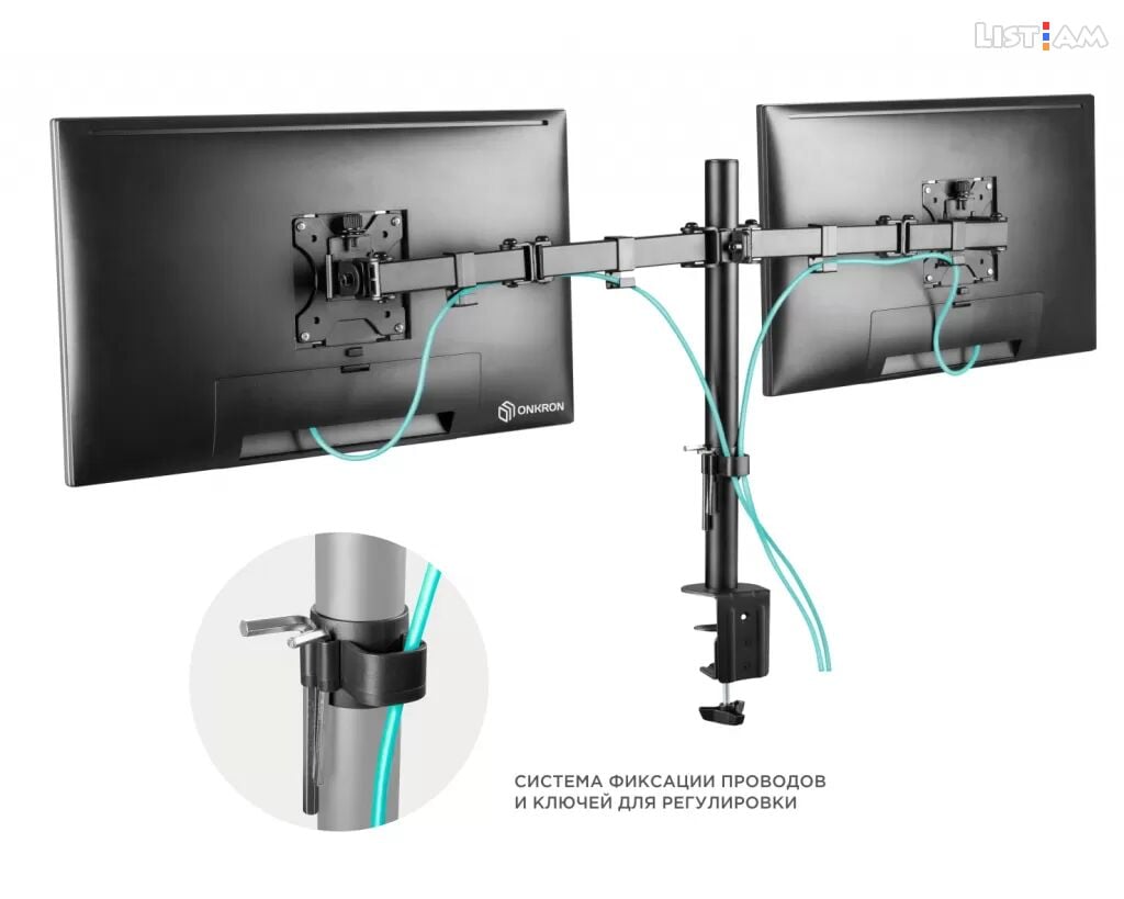 Dual monitor stand -