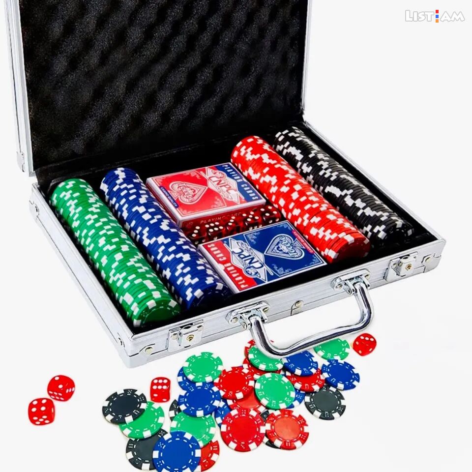 Poker Game with Case
