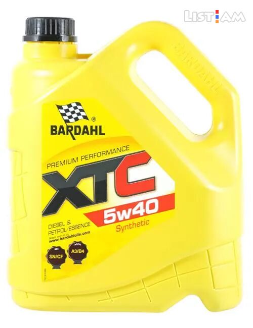 Bardhal 5w40 oil
