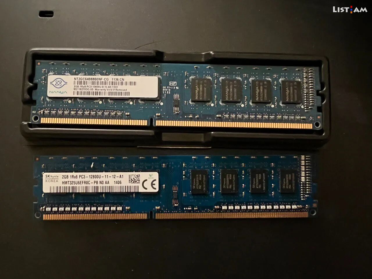 Ram DDR3 - 12800U,