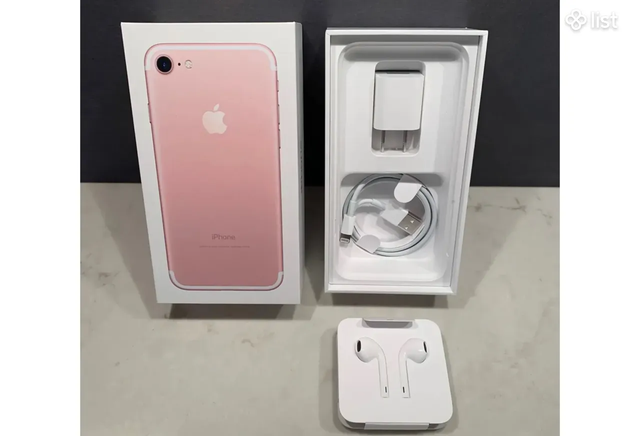 Iphone 7 -ի (128գբ) տուփ օրիգինալ կոճով - Телефонные аксессуары и запчасти  - List.am