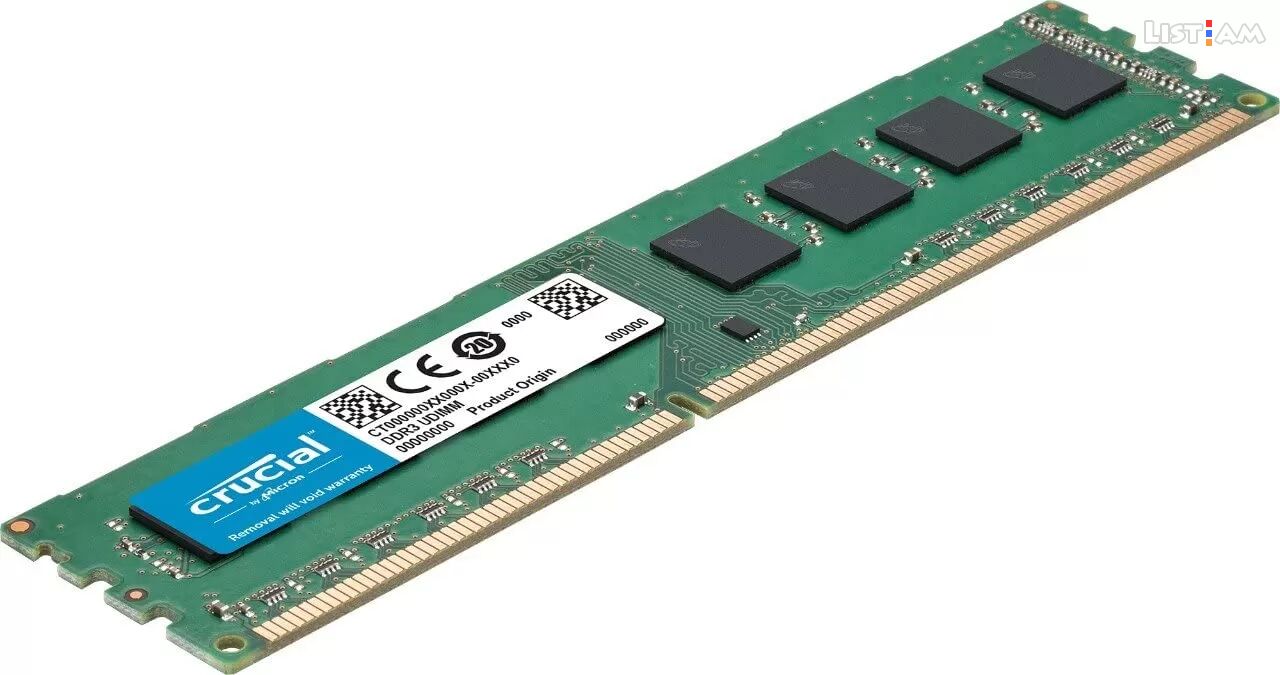 RAM DDR3 4GB CRUCIAL