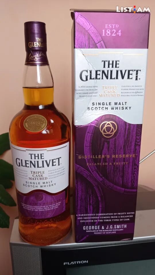 The glenlivet whisky