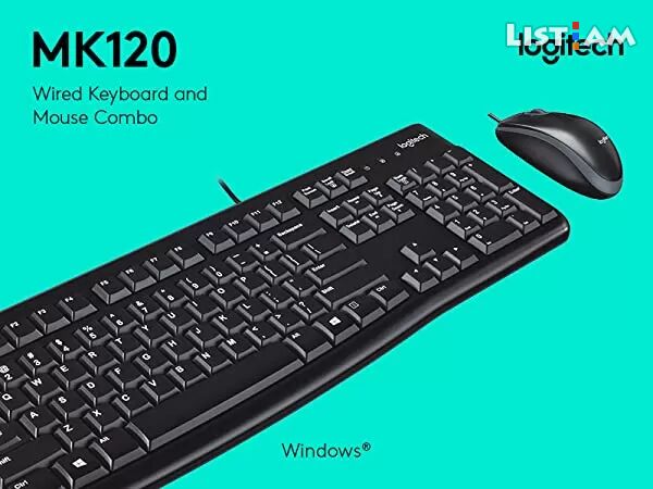 Logitech MK120 Wired
