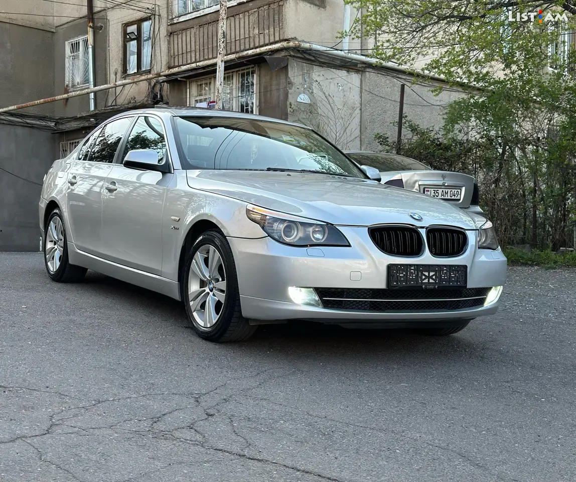 BMW 5 Series, 3.0 լ, լիաքարշ, 2010 թ., գազ, արծաթագույն - Ավտոմեքենաներ - List.am
