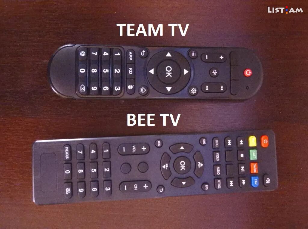 BEE TV remote