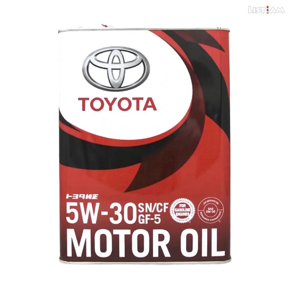 Toyota oil 5W30 -