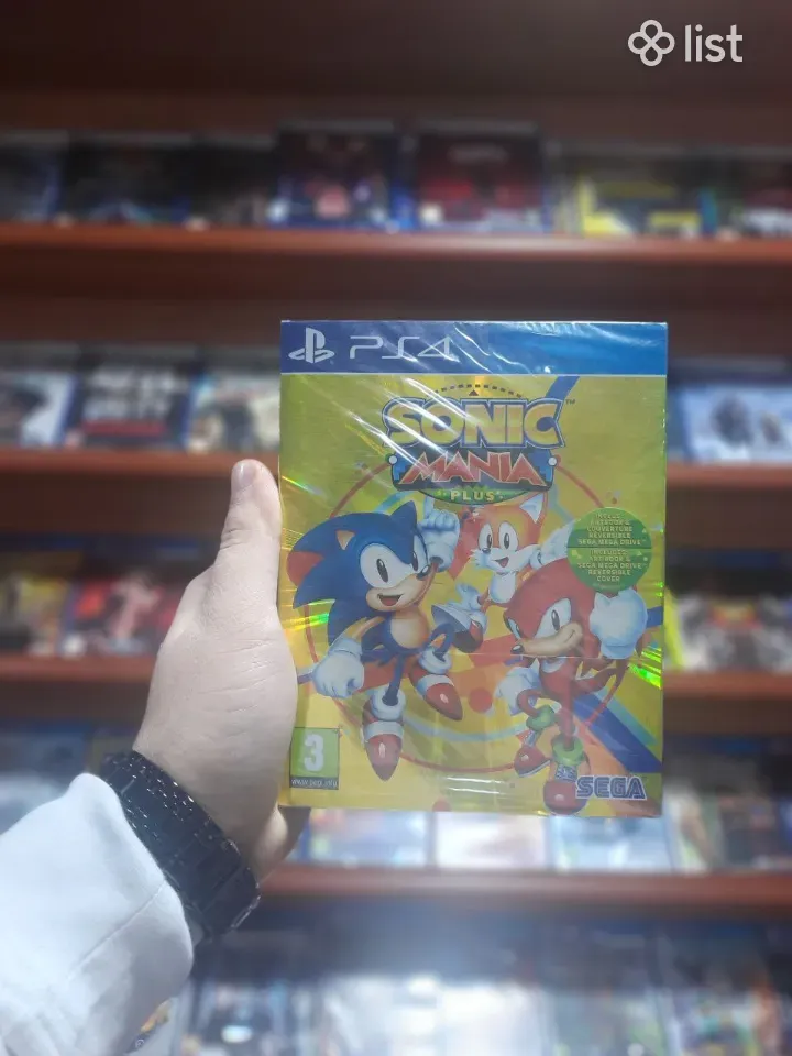 Ps5 Ps4 Sonic Mania Plus Խաղ PlayStation 5-ի համար - Computer Games 