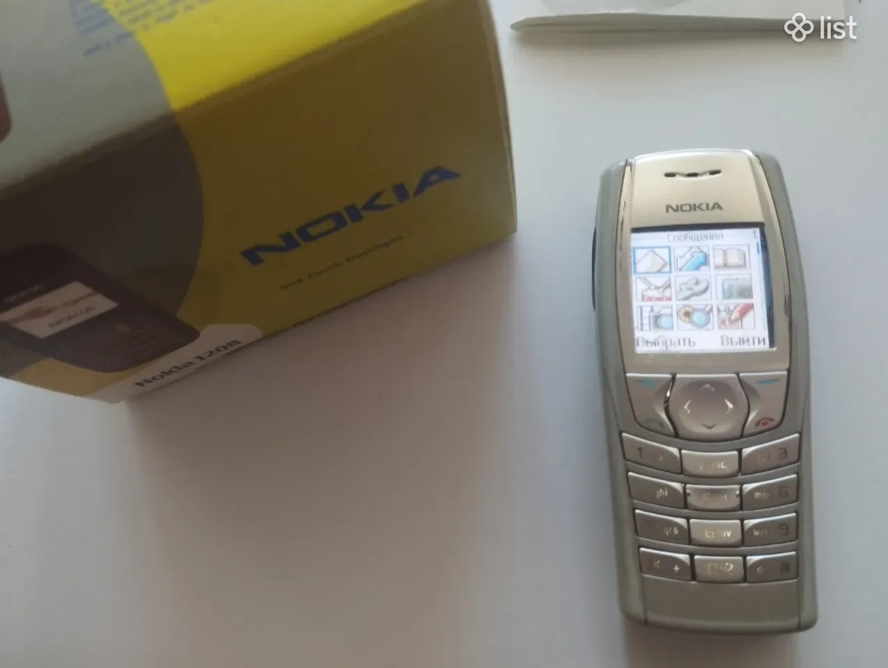 Nokia 6120 classic, < 1 GB, серебряный - Мобильные телефоны - List.am