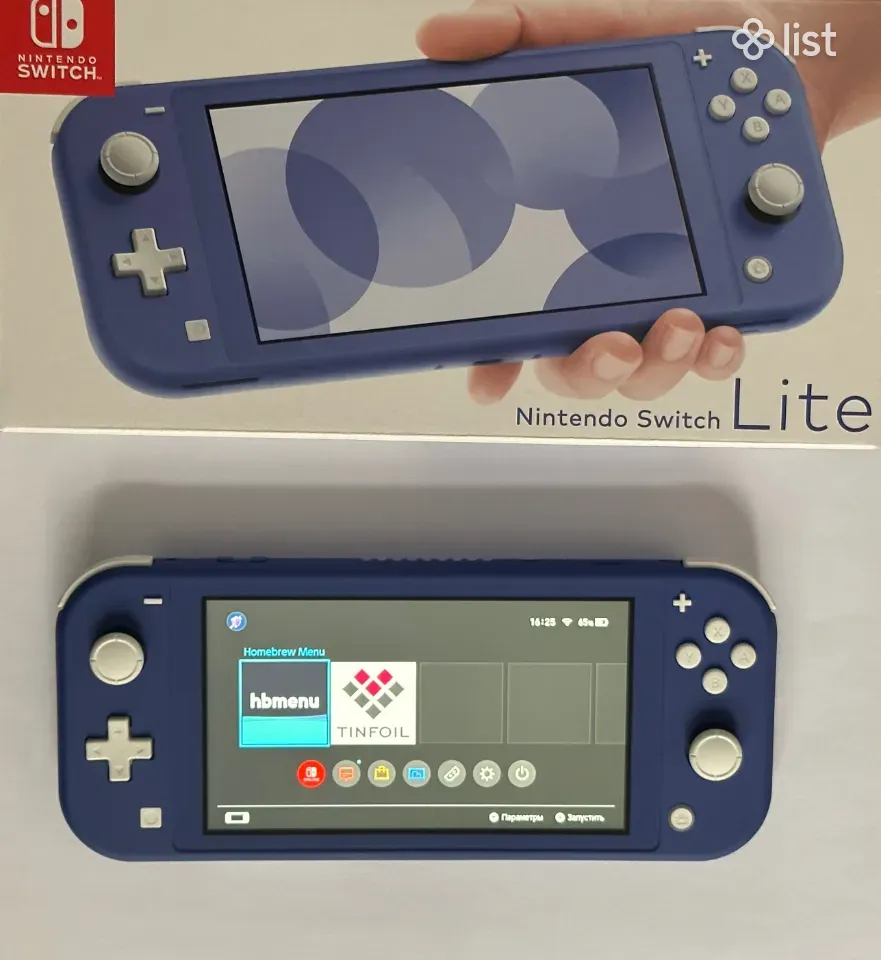 Nintendo Switch Lite прошитый - Игровые приставки - List.am