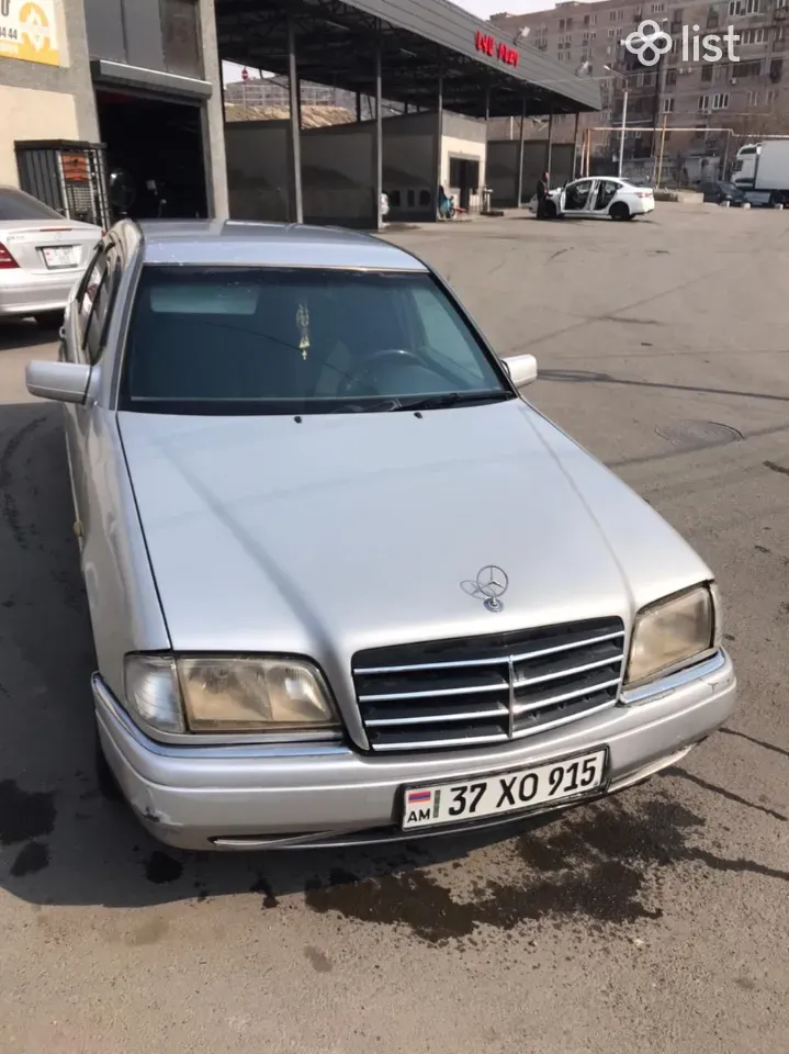 Mercedes-Benz C-Class, 2.8 լ, 1996 թ., գազ, արծաթագույն - Ավտոմեքենաներ - List.am