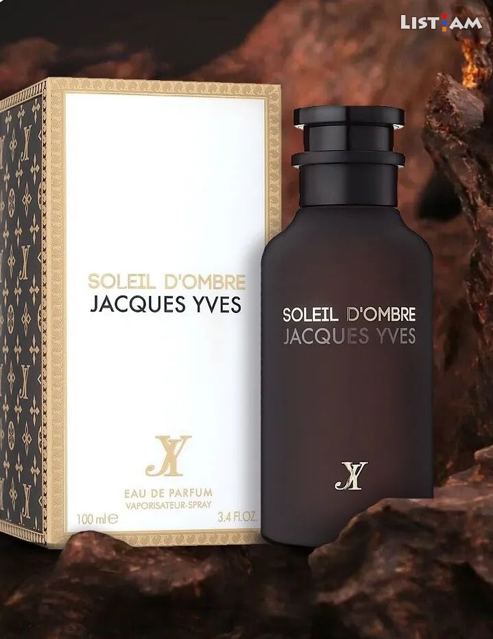 Soleil D'Ombre By Jacques Yves 3.4 oz/100 ml Eau de Parfum Spray