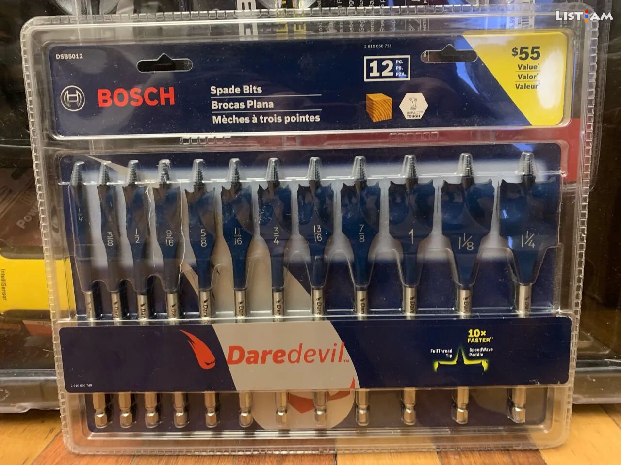 Bosch New Spade Bits