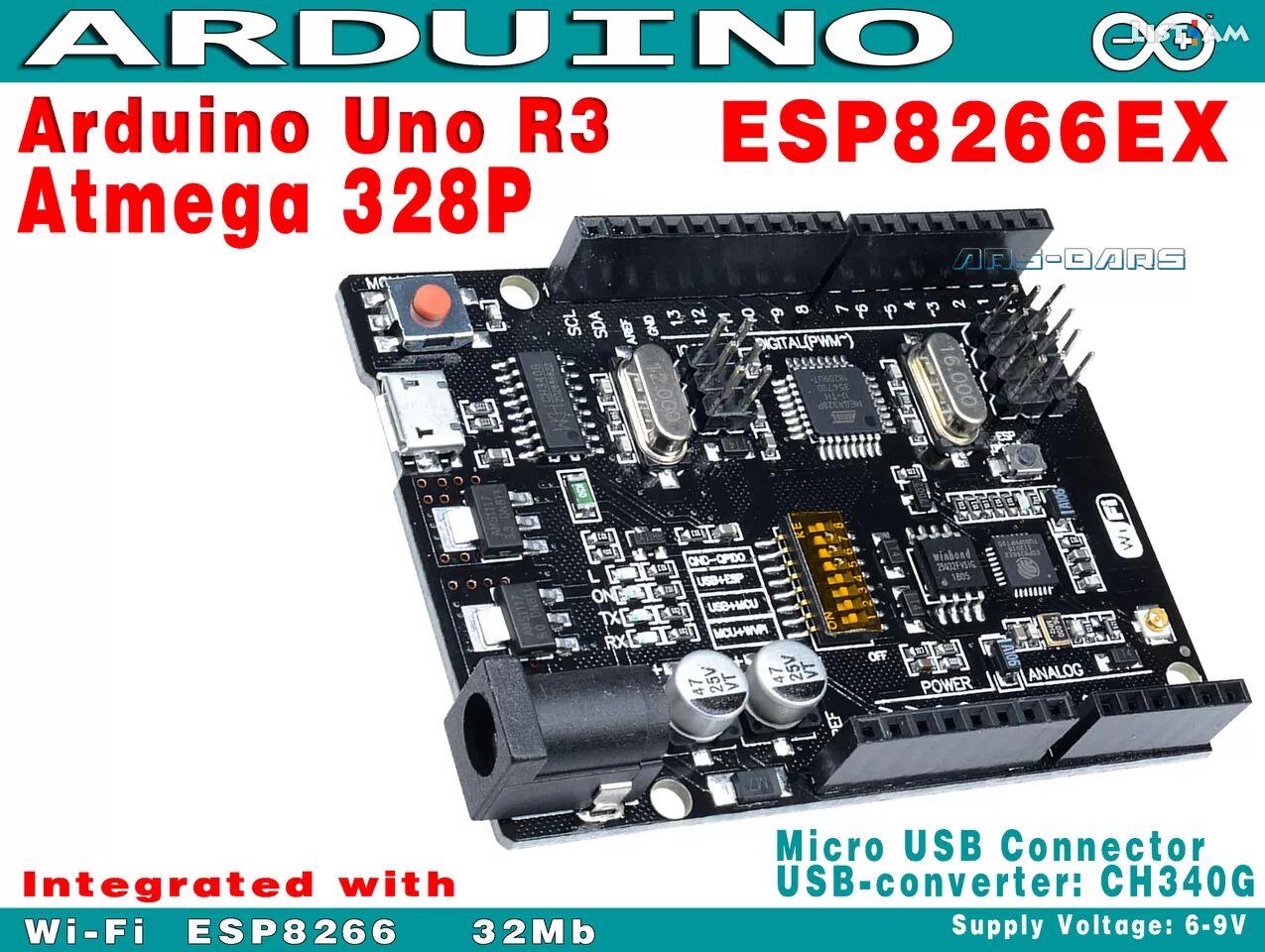 ESP8266 Arduino Uno