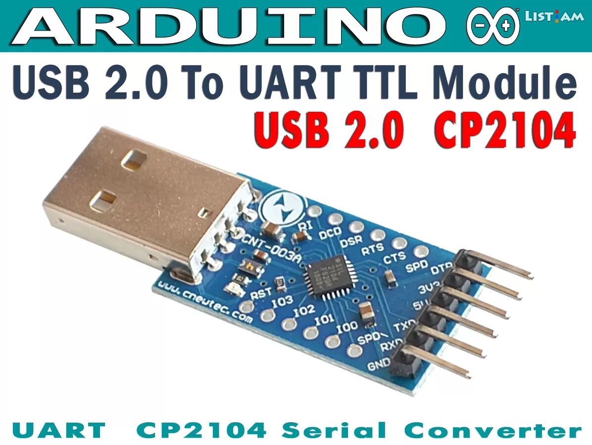 USB 2.0 to TTL
