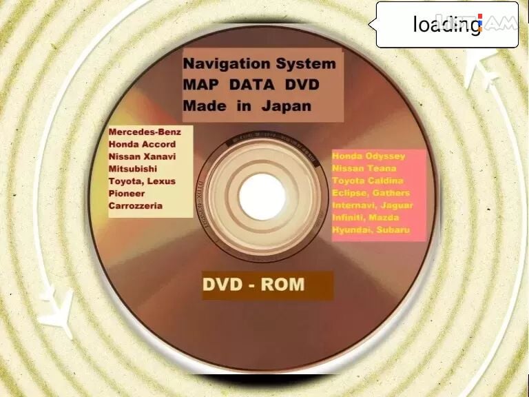 DVD navigation disc