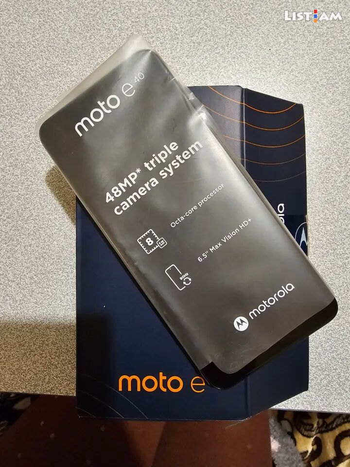 Motorola Moto E40,