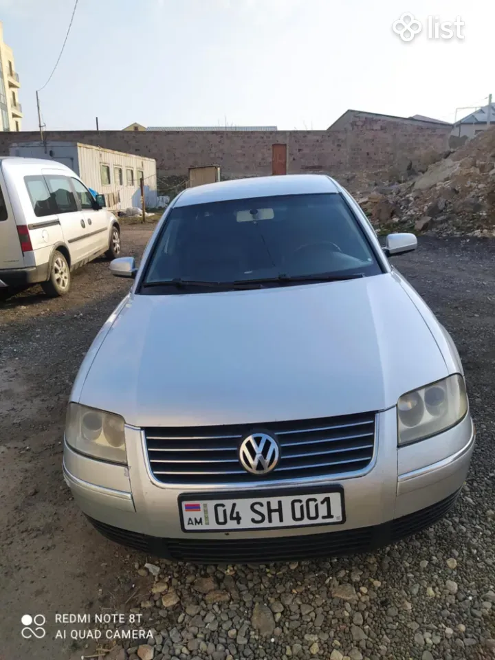 Volkswagen Passat, 1.8 լ, 2003 թ., գազ - Ավտոմեքենաներ - List.am