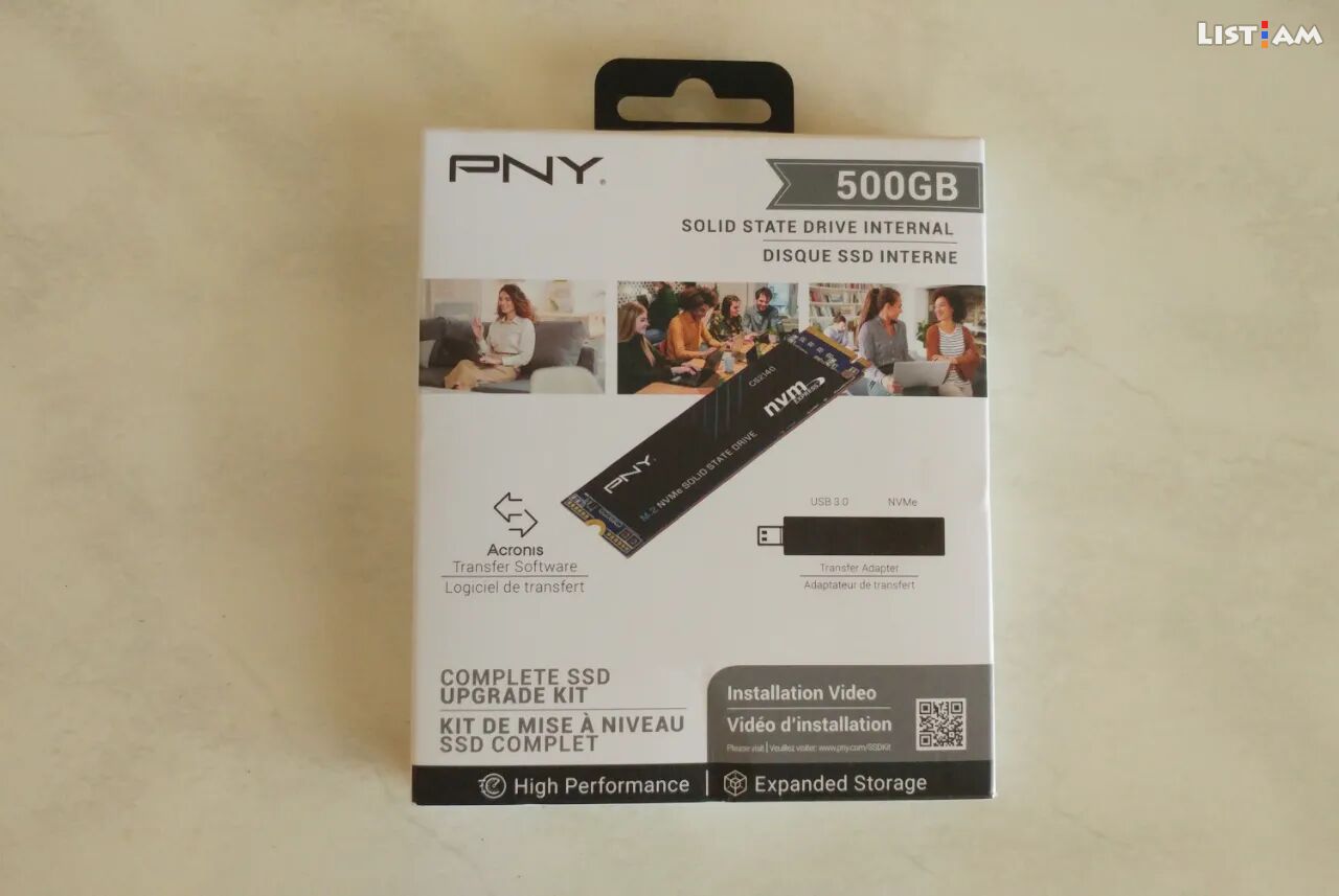 PNY 500GB SSD PCIe
