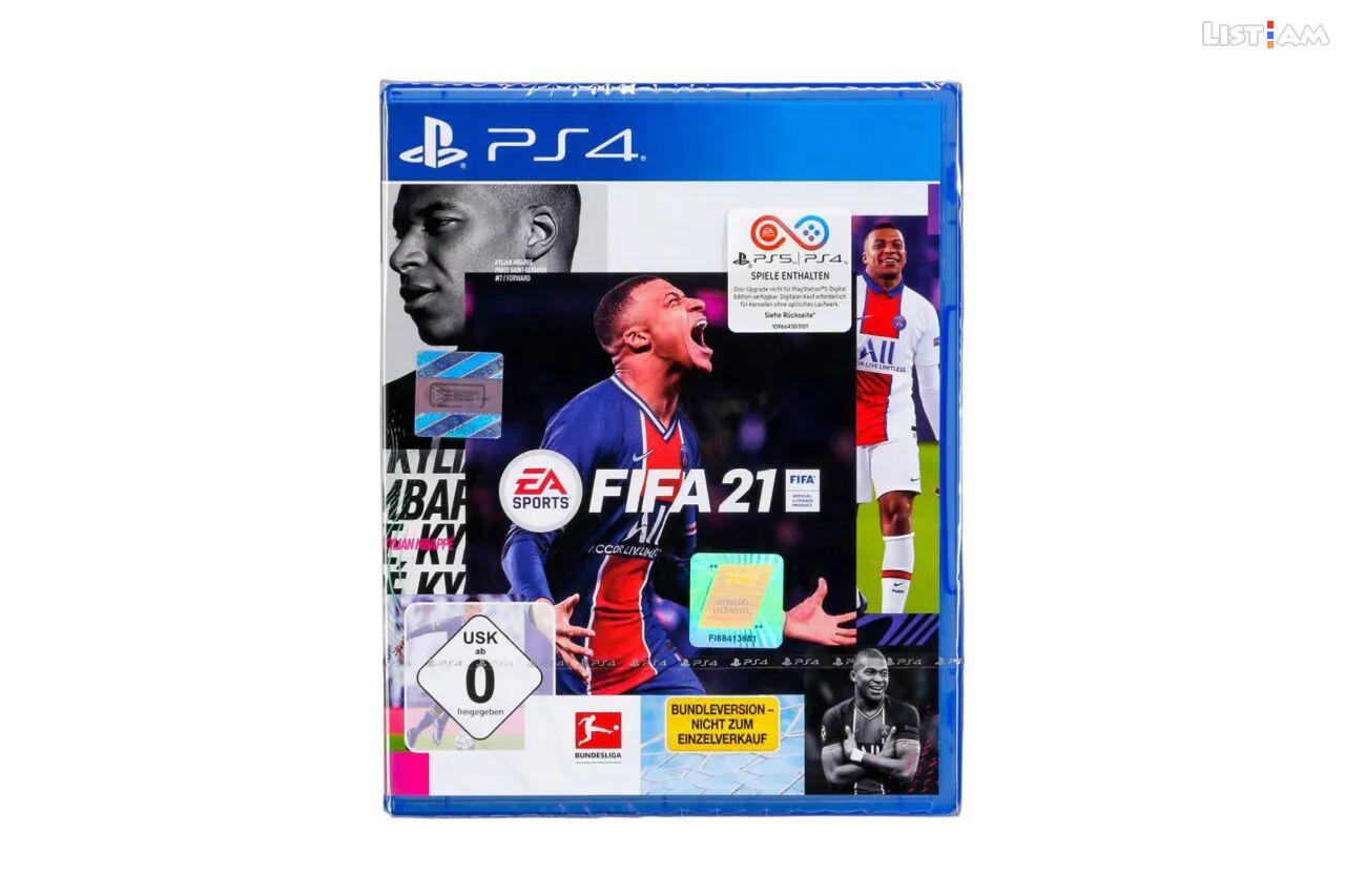 PS4 Fifa 21 disk