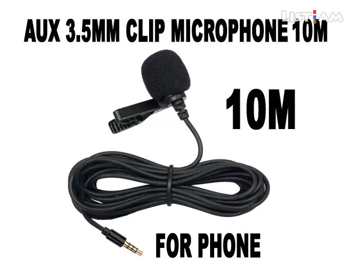 Aux Clip Microphone
