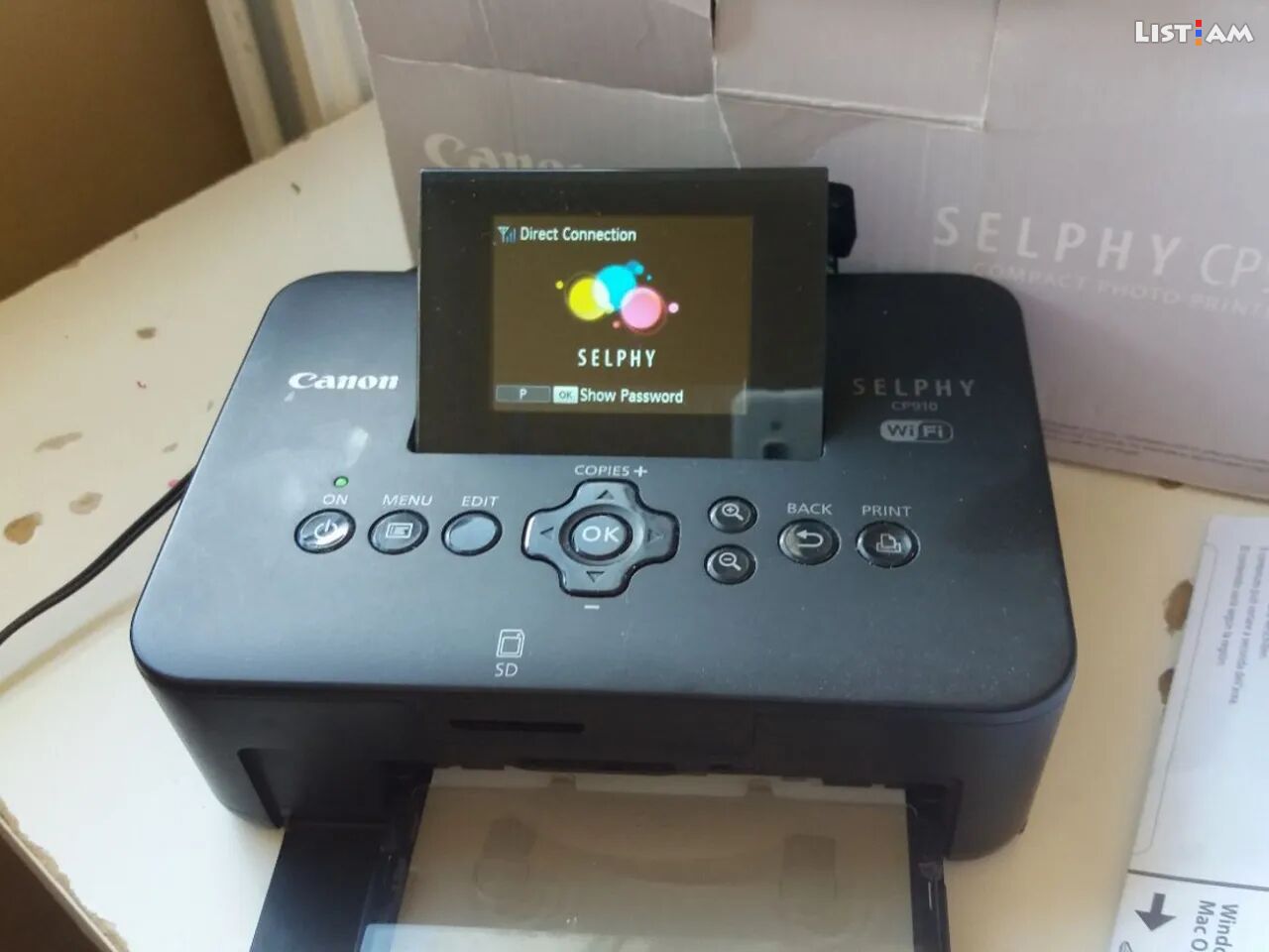 Printer Canon Selphy