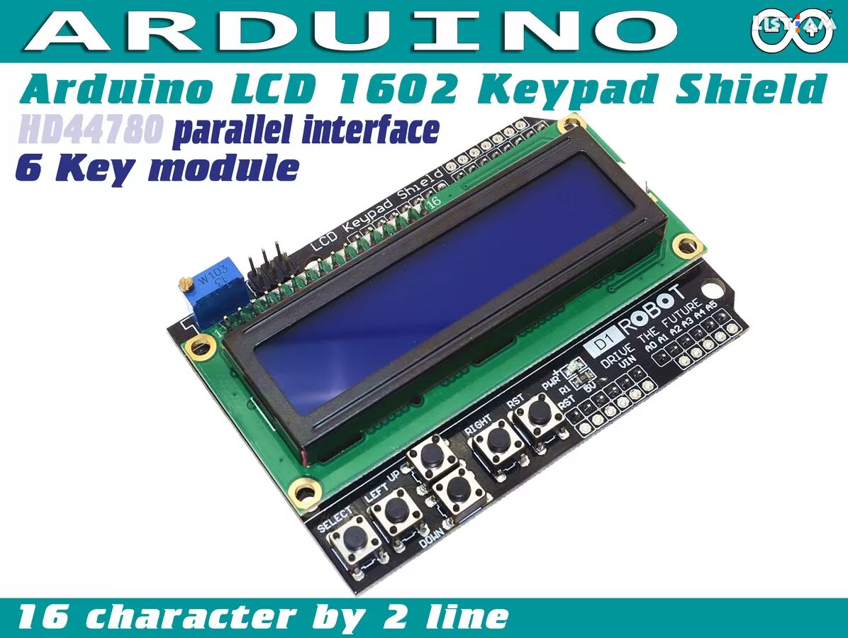 LCD 1602 Keypad