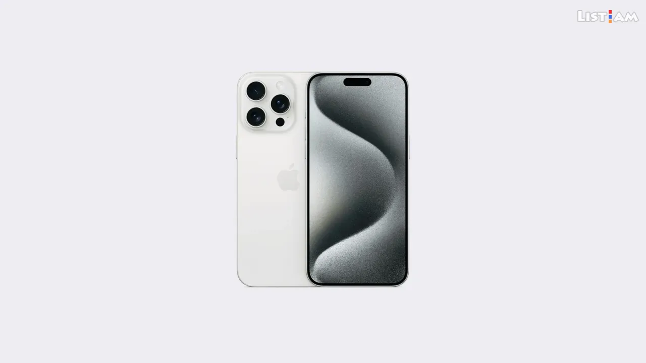 Apple iPhone 15 Pro Max, 512 GB, White - Mobile Phones 