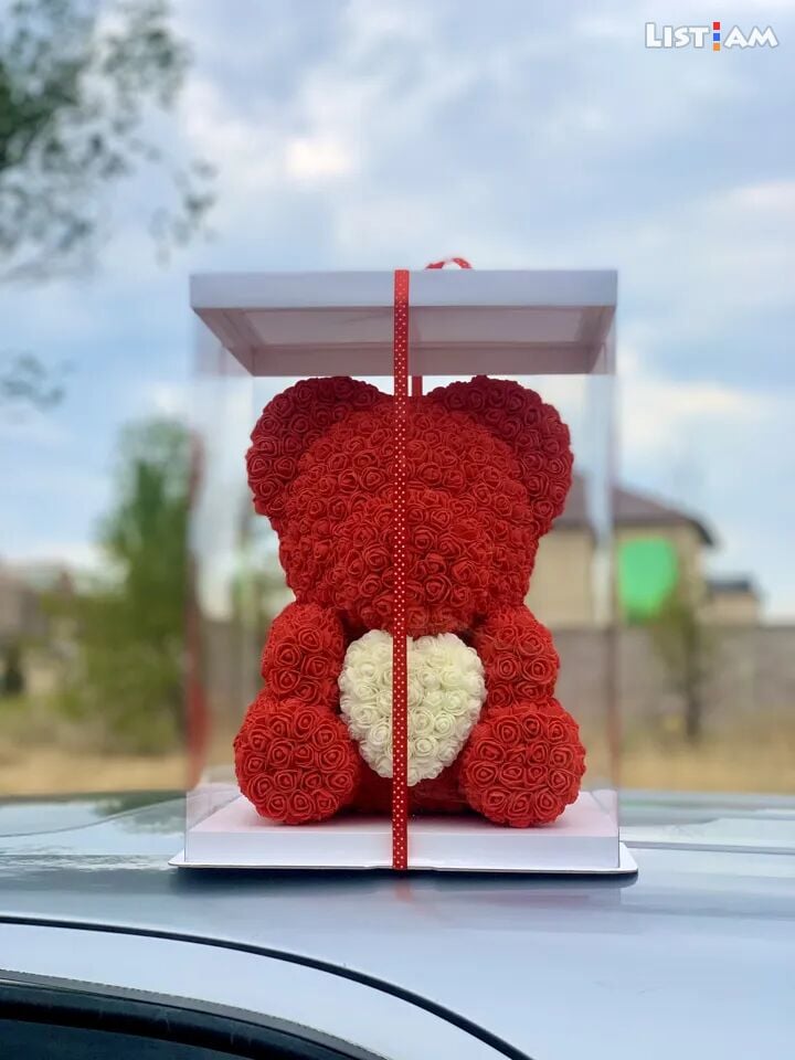 Gift rose bear