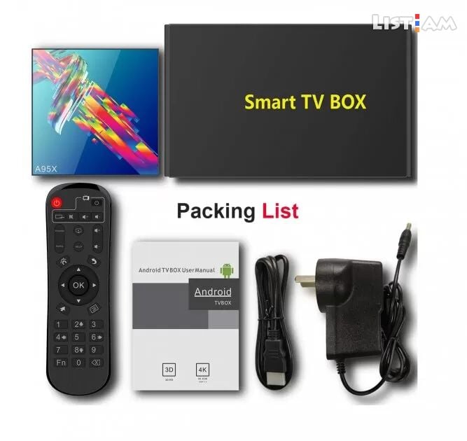 Smart tv box a95x r3
