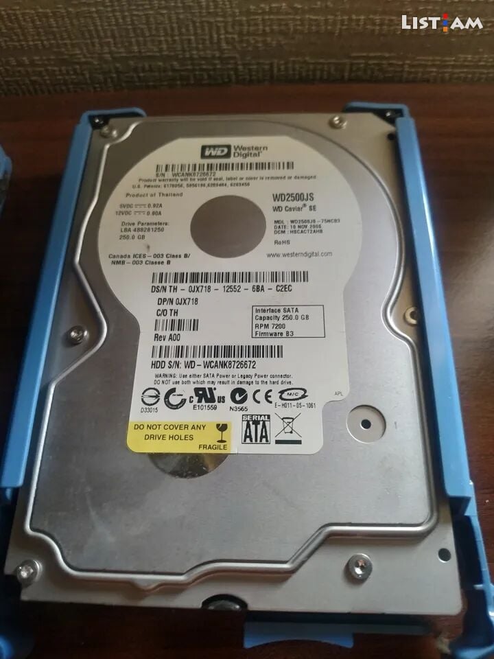 Wd 2500 js hard disk
