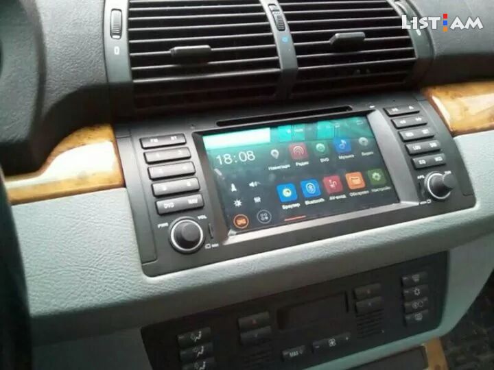 BMW x5 e53 android