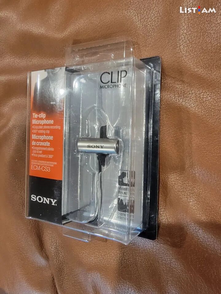 Sony ECMCS3 Clip