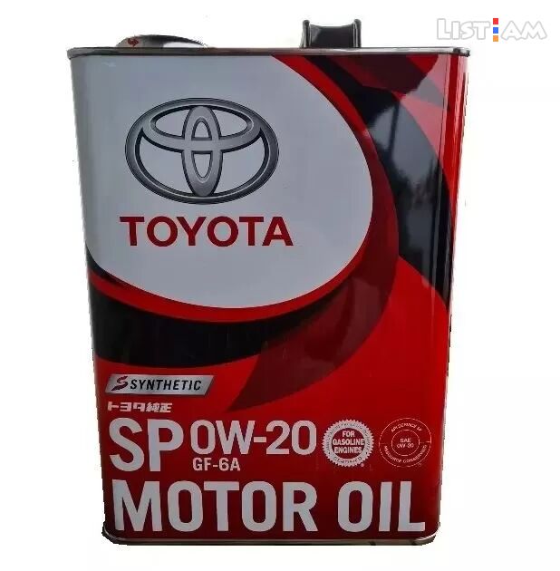 Toyota oil 0W-20