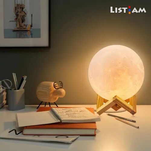 3D Moon lamp,