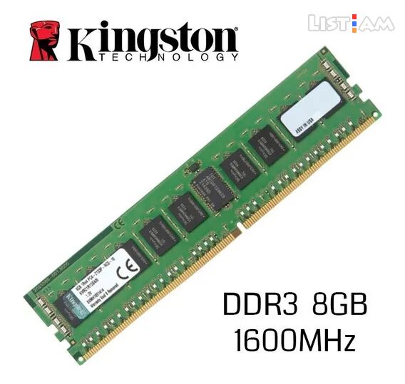 DDR 3 8GB RAM OZU