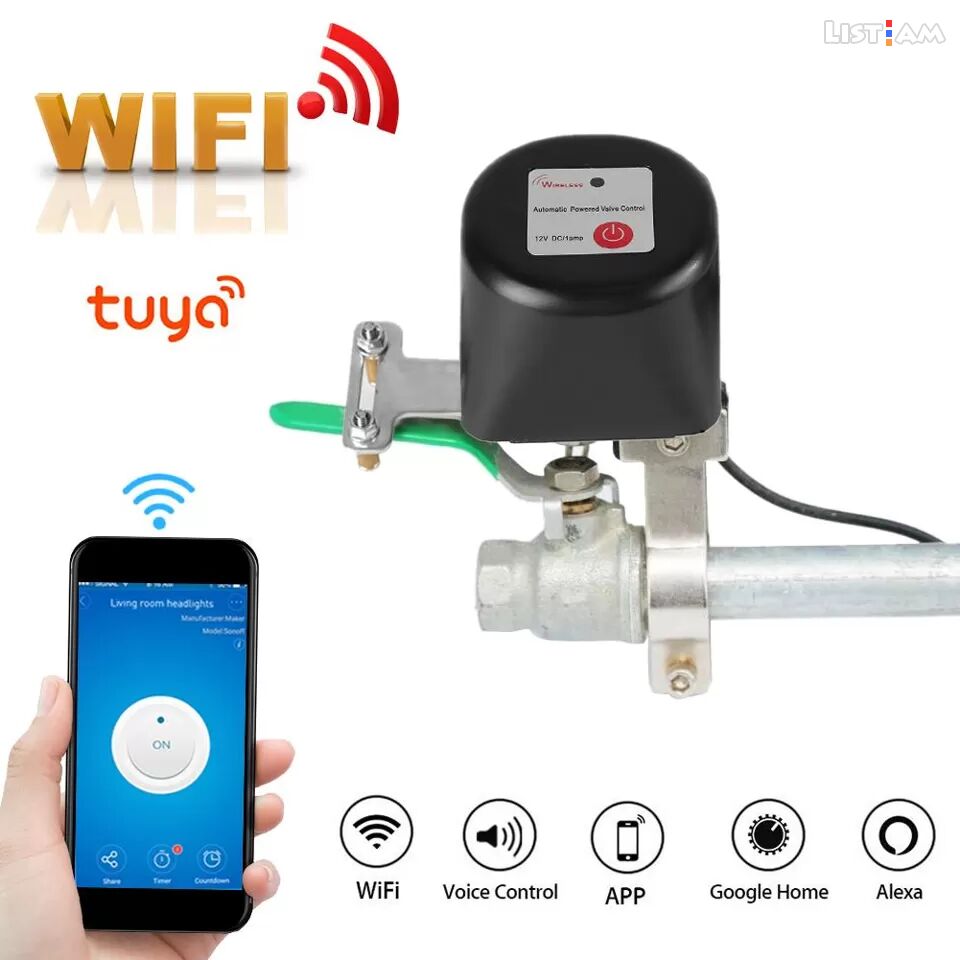 Tuya smart valve