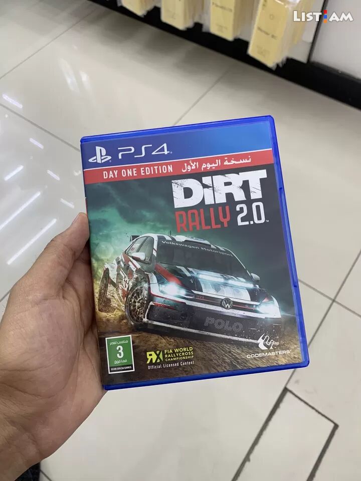Ps4 Disc DIRT RALLY
